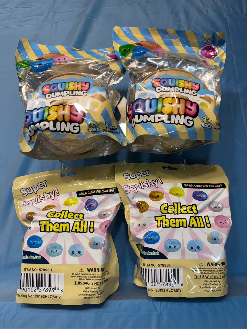 Dumplings Collectible Toys - Pastel Assortment 45 each